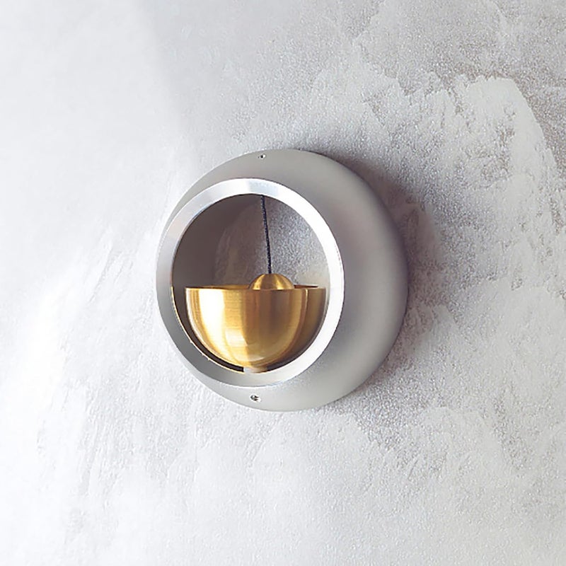 Cizenal Shopkeepers Bell for Door Opening, Door Chime for Business When Entering, Easy to Install Magnetic Doorbell, Unique Business Decorations and Entrance Hanging Decorations- Creative Gift (Silver) - Image 5